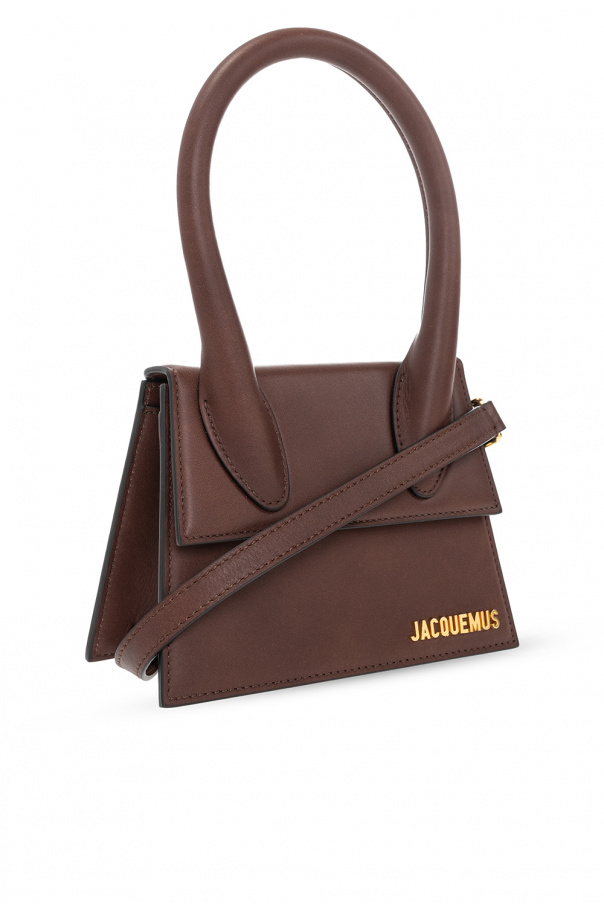 Brown 'Le Chiquito Moyen' shoulder bag Jacquemus - G LEATHER BAG -  SchaferandweinerShops Japan